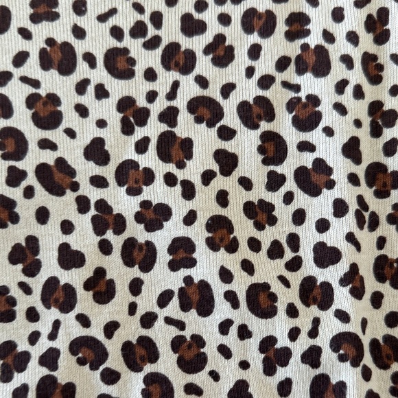 NWT Janie and Jack Girls Brown Leopard Pajama Set! 💯 cotton! - Picture 3 of 8